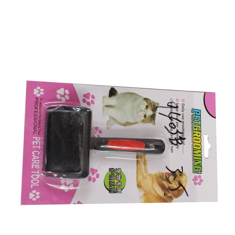 Processing Customized Pet Cat Dog Grooming Brush Brush Lint Roller Beauty Knot Removal Hair Removal Brush Cleaning Supplies in Stock Wholesale