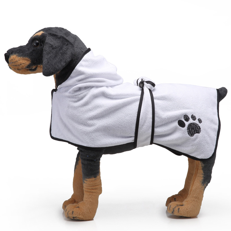 Strong Absorbent Dog Towel Cat Bath Towel Bathrobe Blanket Dual-Use Pet Products