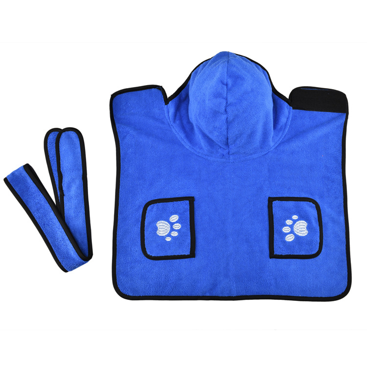 Strong Absorbent Dog Towel Cat Bath Towel Bathrobe Blanket Dual-Use Pet Products Strong Absorbent Dog Towel Cat Bath Towel Bathrobe Blanket Dual-Use Pet Products