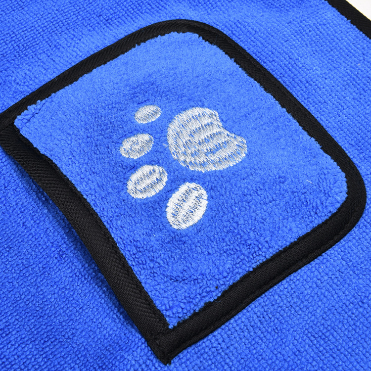 Strong Absorbent Dog Towel Cat Bath Towel Bathrobe Blanket Dual-Use Pet Products Strong Absorbent Dog Towel Cat Bath Towel Bathrobe Blanket Dual-Use Pet Products