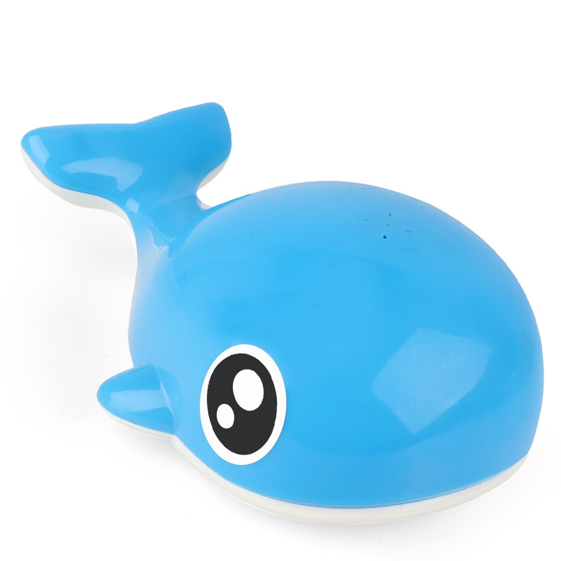 Cross-Border Hot Bathroom Induction Electric Lamplight Automatic Water Spray Whale Children Bath Splash Water Pet Toys