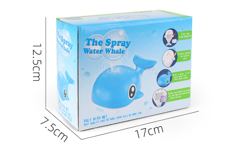 Cross-Border Hot Bathroom Induction Electric Lamplight Automatic Water Spray Whale Children Bath Splash Water Pet Toys Cross-Border Hot Bathroom Induction Electric Lamplight Automatic Water Spray Whale Children Bath Splash Water Pet Toys