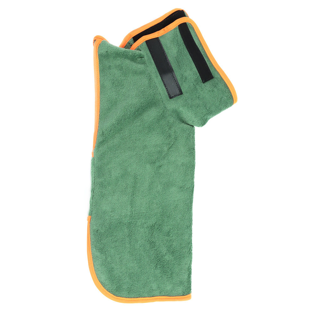 Dog Absorbent Bathrobe Microfiber Pet Bathrobe Clothes Dog Bath Towel Strong Water-Absorbing Bath Quick Drying Clothes Wholesale