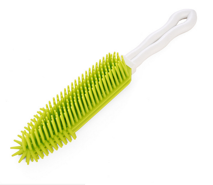 Bath Kitchen Cleaning Brush Silicone Pet Brush