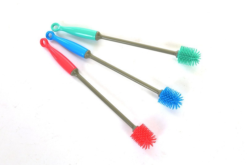 Bath Kitchen Cleaning Brush Silicone Pet Brush