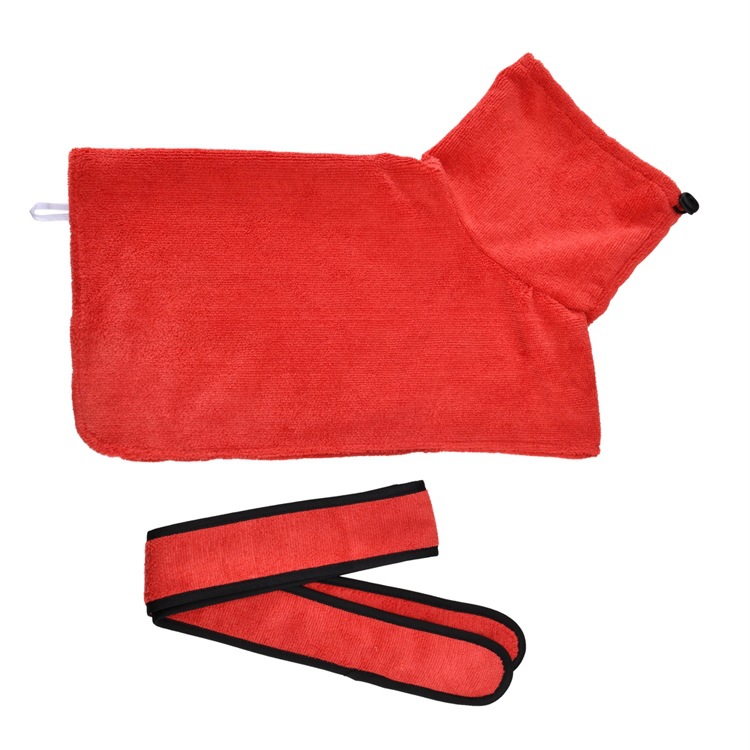 Amazon Hot Strong Absorbent Dog Towel Cat Shower Bath Towel Bathrobe Blanket Dual-Purpose Pet Supplies