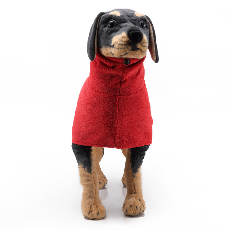 Amazon Hot Strong Absorbent Dog Towel Cat Shower Bath Towel Bathrobe Blanket Dual-Purpose Pet Supplies
