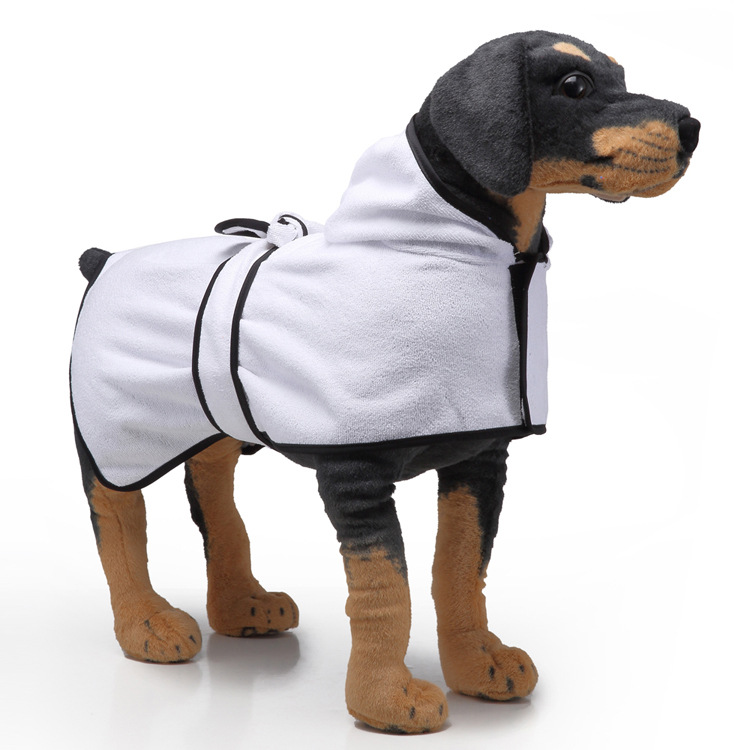 Amazon Hot Strong Absorbent Dog Towel Cat Shower Bath Towel Bathrobe Blanket Dual-Purpose Pet Supplies