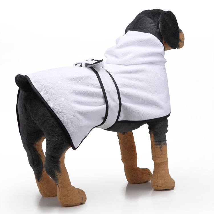 Amazon Hot Strong Absorbent Dog Towel Cat Shower Bath Towel Bathrobe Blanket Dual-Purpose Pet Supplies