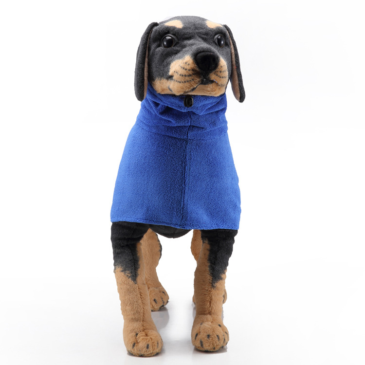 Amazon Hot Strong Absorbent Dog Towel Cat Shower Bath Towel Bathrobe Blanket Dual-Purpose Pet Supplies