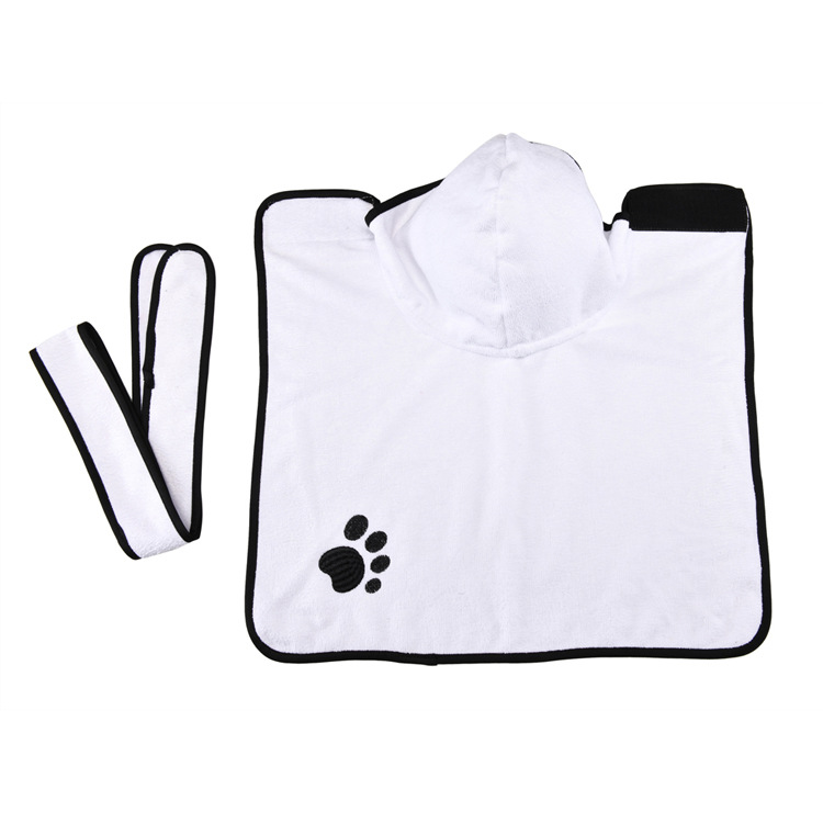 Amazon Hot Strong Absorbent Dog Towel Cat Shower Bath Towel Bathrobe Blanket Dual-Purpose Pet Supplies
