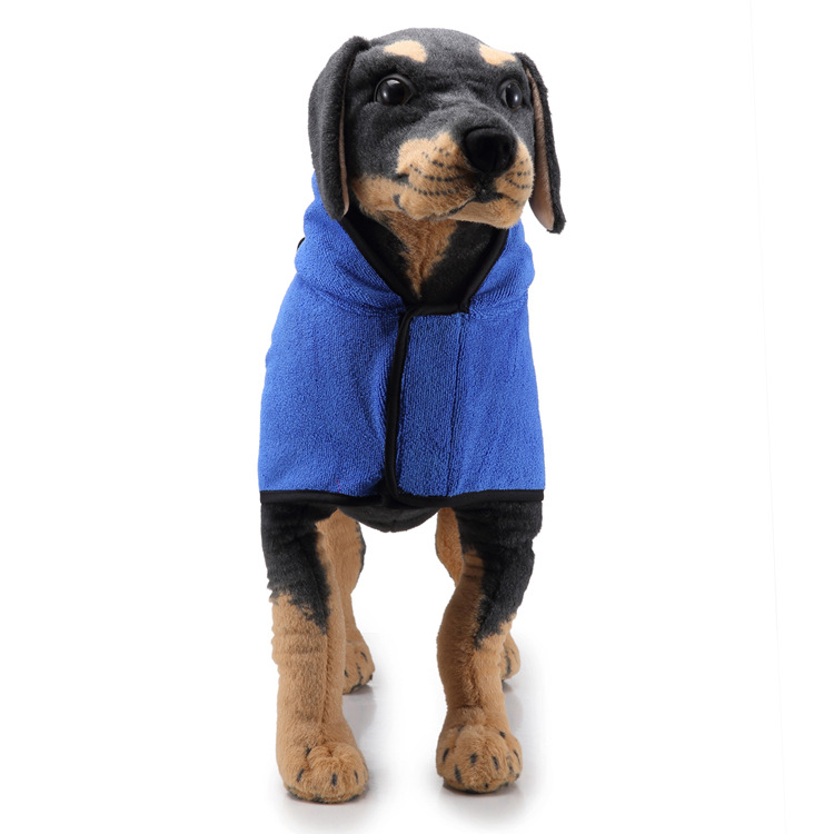 Amazon Hot Strong Absorbent Dog Towel Cat Shower Bath Towel Bathrobe Blanket Dual-Purpose Pet Supplies