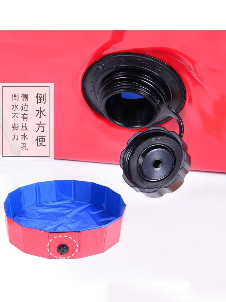 Pet pool dog pool cat sand table bath basin foldable play pool pickle pool manufacturer direct sale
