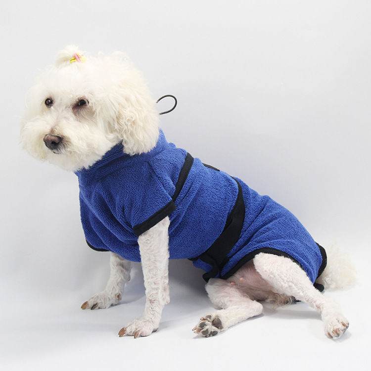 Pet It Amazon Hot Selling Absorbent Pet Bathrobe 365G Microfiber Big Dog Bath Bathrobe Thickening Currently Available