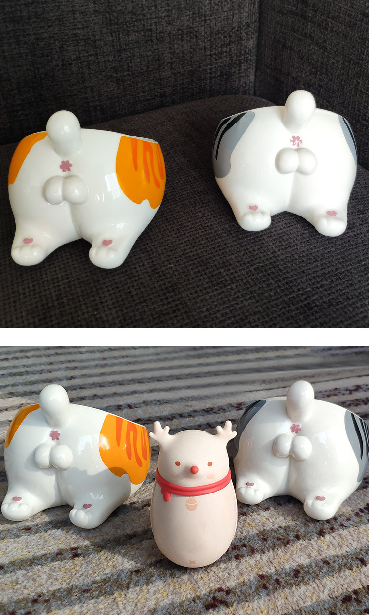 South China Exhibition New Mini Egg Pet Bowl Ceramic Cat Bowl Grain Package Freeze-Dried Bevel Design Spine Protection South China Exhibition New Mini Egg Pet Bowl Ceramic Cat Bowl Grain Package Freeze-Dried Bevel Design Spine Protection