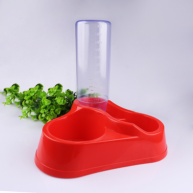 Manufacturers Supply Plastic Dog Food and Water Dual-Use Pet Bowl Leak-Proof Dog Bowl Water Bowl Pet Dual-Purpose Bowl Manufacturers Supply Plastic Dog Food and Water Dual-Use Pet Bowl Leak-Proof Dog Bowl Water Bowl Pet Dual-Purpose Bowl