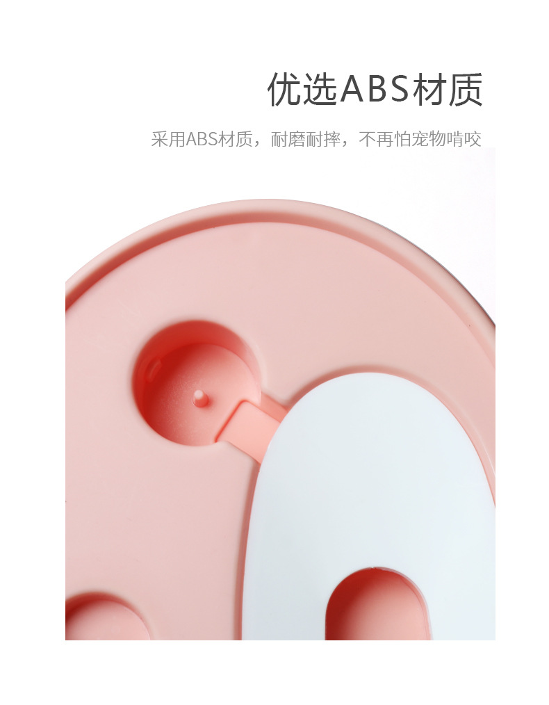 Pet Bowl Ins New Love Keep Dry Mouth Dual-Purpose Bowl Cat Automatic Water Feeding Bowl Small and Medium-Sized Dogs Creative Dog Bowl Pet Bowl Ins New Love Keep Dry Mouth Dual-Purpose Bowl Cat Automatic Water Feeding Bowl Small and Medium-Sized Dogs Creative Dog Bowl