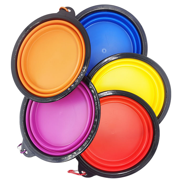 Factory Direct Sales Large TPE Folding Silicone Pet Bowl Dog Bowl Portable Custom Pet Supplies for Drinking outside Factory Direct Sales Large TPE Folding Silicone Pet Bowl Dog Bowl Portable Custom Pet Supplies for Drinking outside
