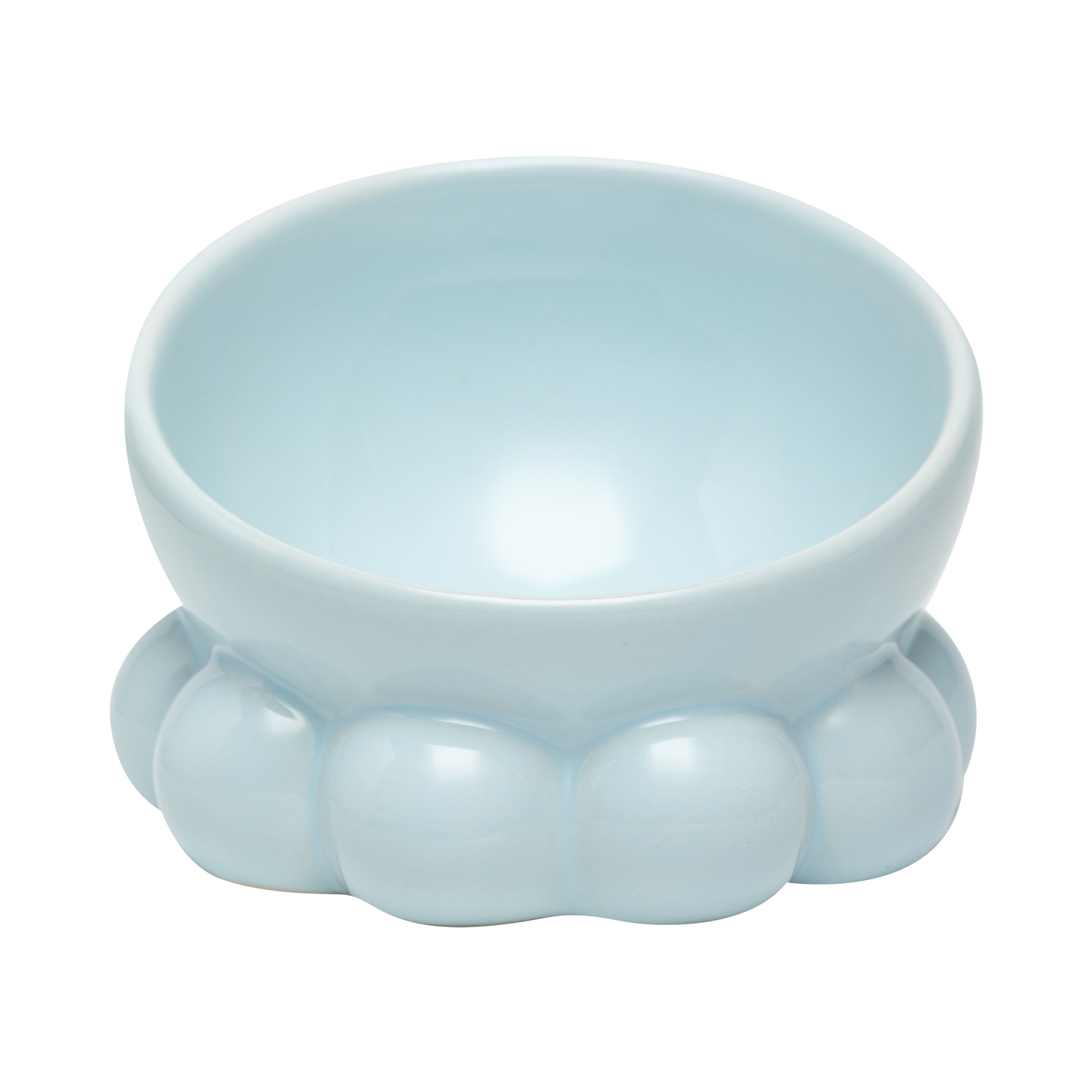 New Ocean Series Ceramic Cat Bowl Cat Snack Bowl Colorful Pet Bowl Small Octopus Modeling