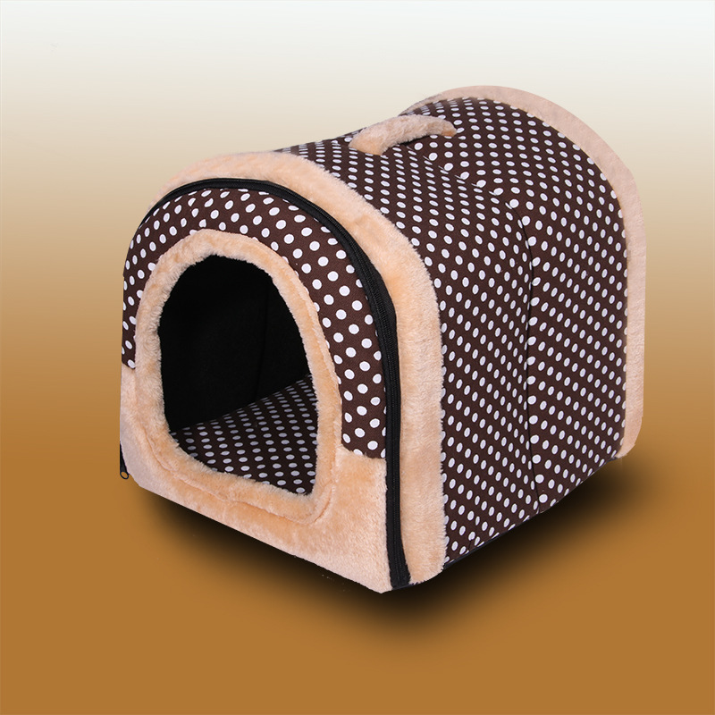 Manufacturers direct overseas hot style pet supplies in summer and four seasons can be opened and washed dog litter cat nest house pet nest