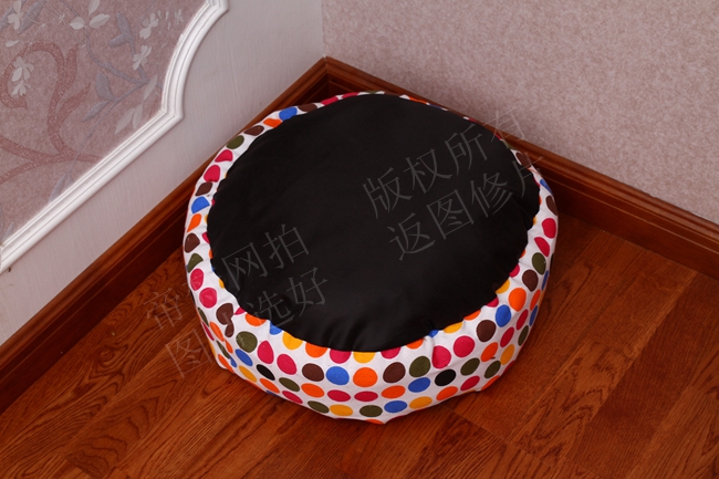 The Pet supplies nest cat Folding House Dog Nest cotton dot canvas Pet Nest four-piece set