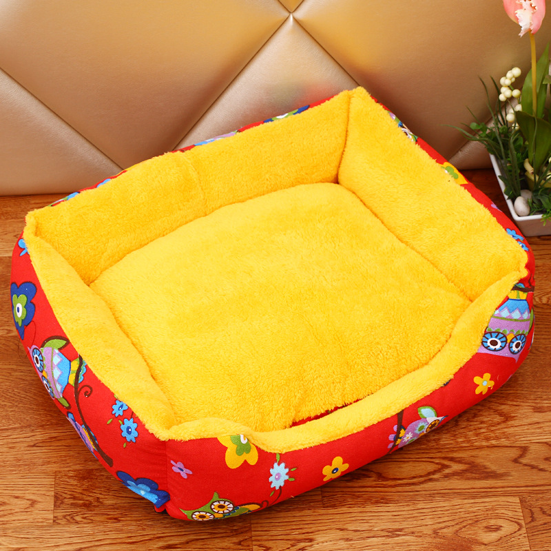 Kennel Pet Bed Four Seasons Small and Medium-Sized Dogs Cotton Pet Nest VIP Golden Retriever Teddy Doghouse Pet Supplies Nest