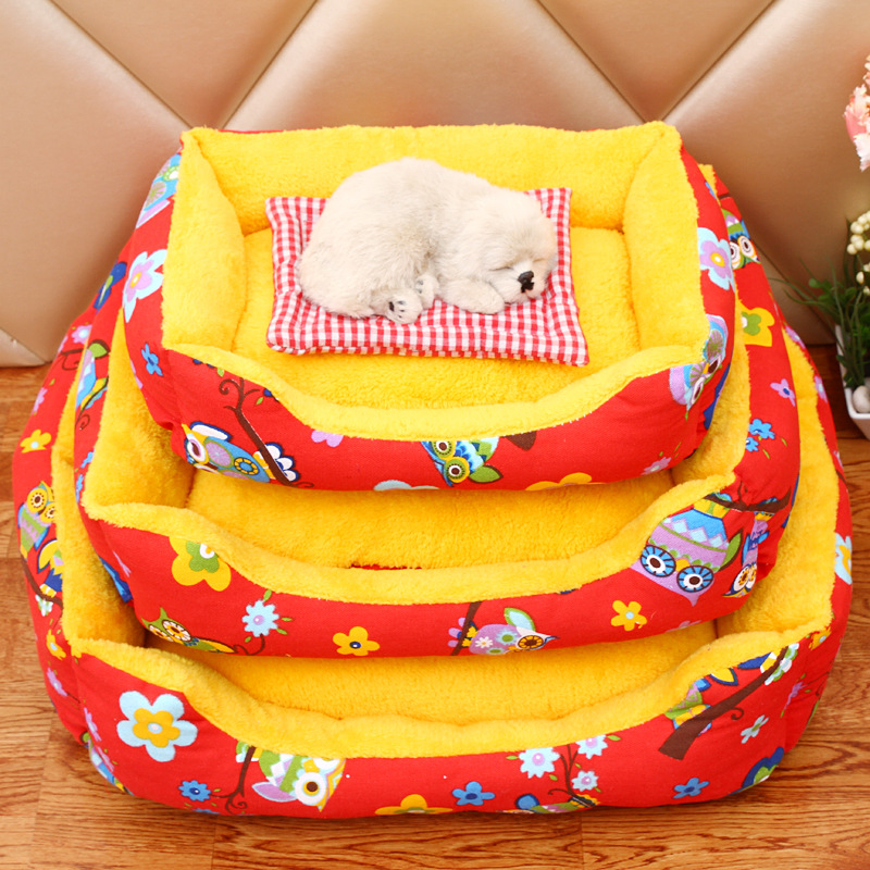 Kennel Pet Bed Four Seasons Small and Medium-Sized Dogs Cotton Pet Nest VIP Golden Retriever Teddy Doghouse Pet Supplies Nest