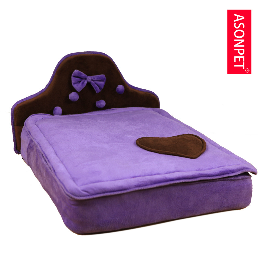 Asonpet Pet Supplies Small Dog Dog Bed Cotton Pet Nest Kennel Sofa Bed Teddy/French Bulldog Corgi Wholesale