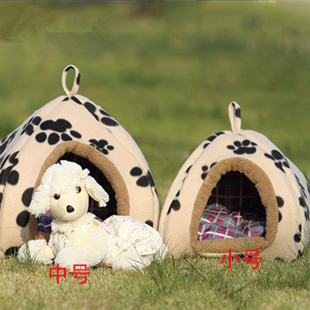 The detachable folding bag with a thick cushion Mongolia pet house pet nest Tactic dog cat