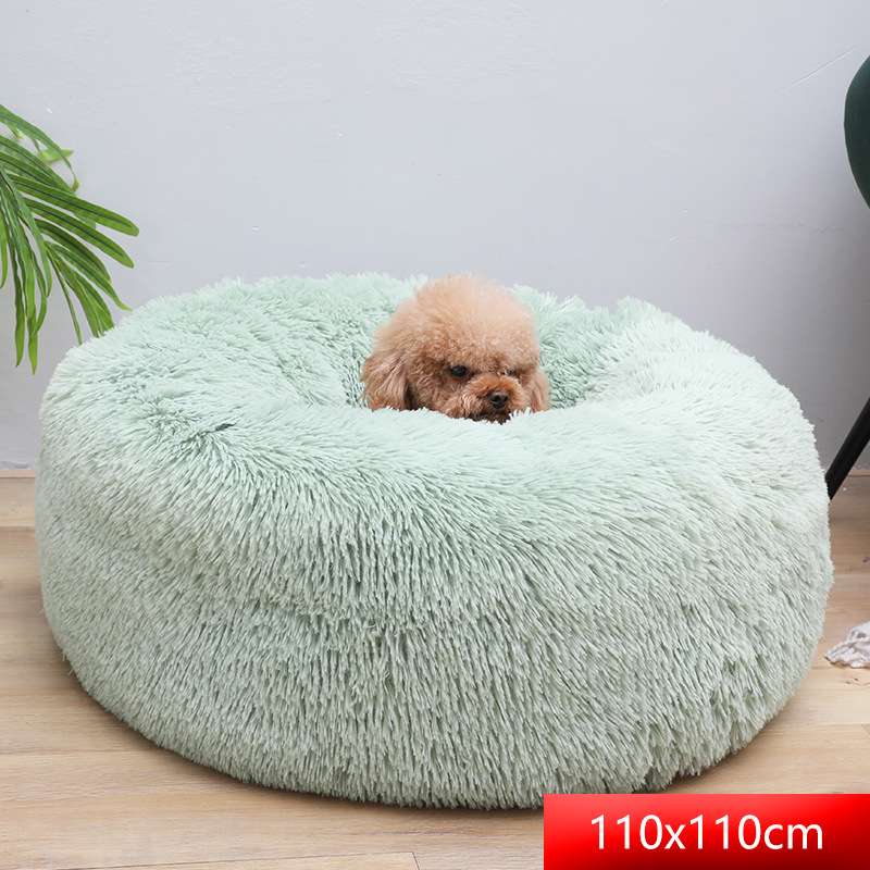 Pet Supplies Cross-Border Doghouse Cathouse round the Shaggy Dog Mat Autumn and Winter Pet Bed Cat Mattress Pet Nest Pet Supplies Cross-Border Doghouse Cathouse round the Shaggy Dog Mat Autumn and Winter Pet Bed Cat Mattress Pet Nest