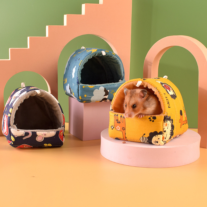 Hamster Cotton Pet Nest Dense Kangaroo Nest Sugar Glider Nest Pet Djungarian Hamster Cotton Pet Nest Rabbit Nest Guinea Pig Flower Branch Guinea Pig Nest