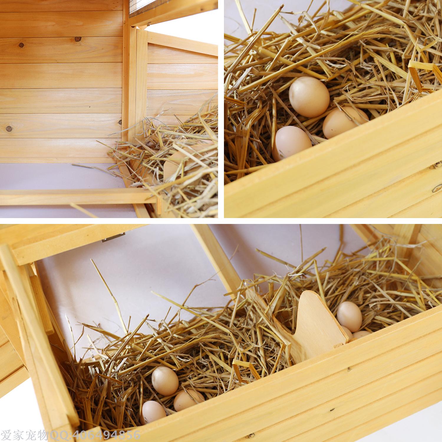 Factory direct selling pet nest wooden house pet dog kennel chicken coop pet wooden cage cage mesh assembly household chicken coop