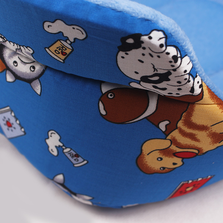 Pet nest straight nest 5 pieces blue.