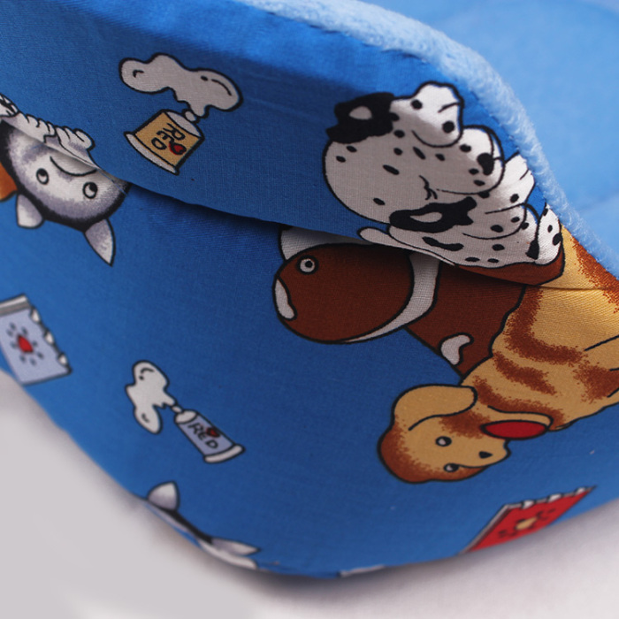 Pet nest straight nest 5 pieces blue.