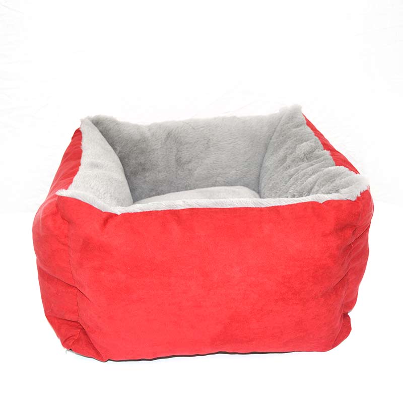 Pet red superior feel high elastic comfortable pet nest mat.