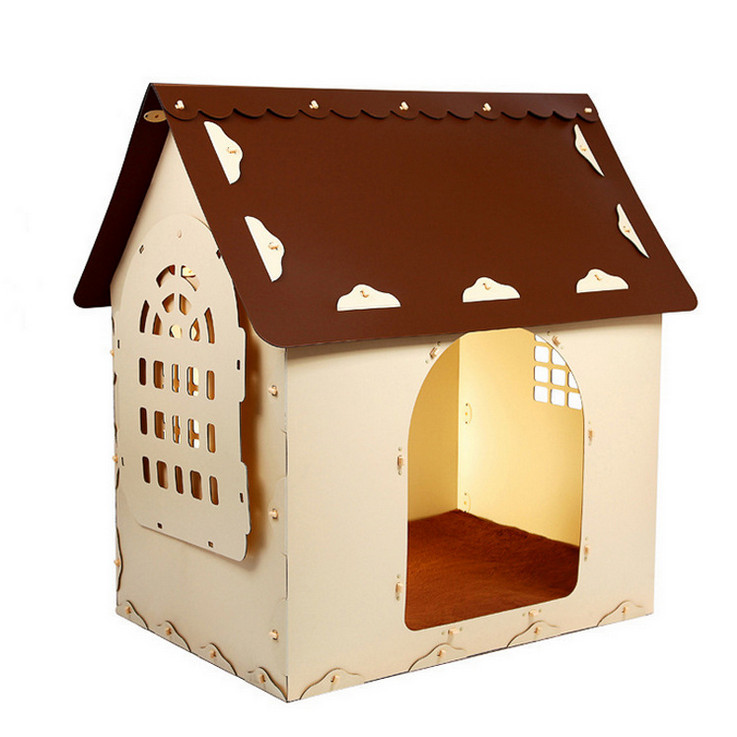 Environment-friendly dog house general can clean pet nest durable comfortable golden retriever cage.