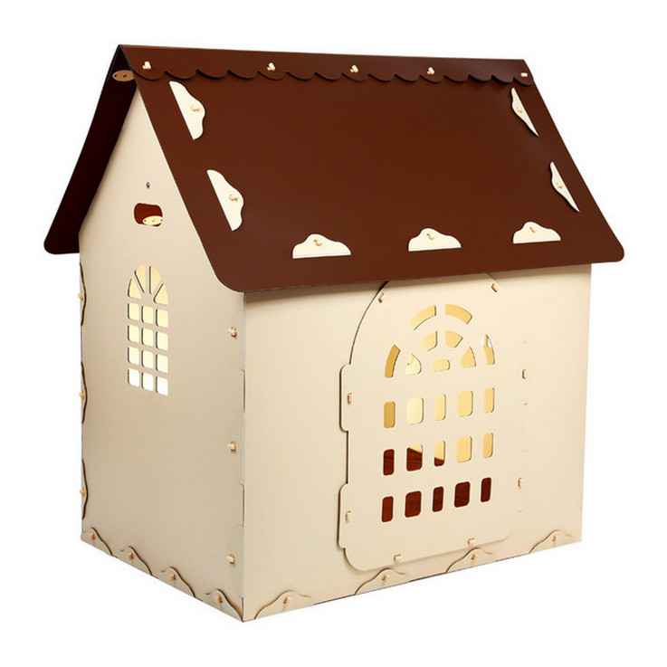 Environment-friendly dog house general can clean pet nest durable comfortable golden retriever cage.