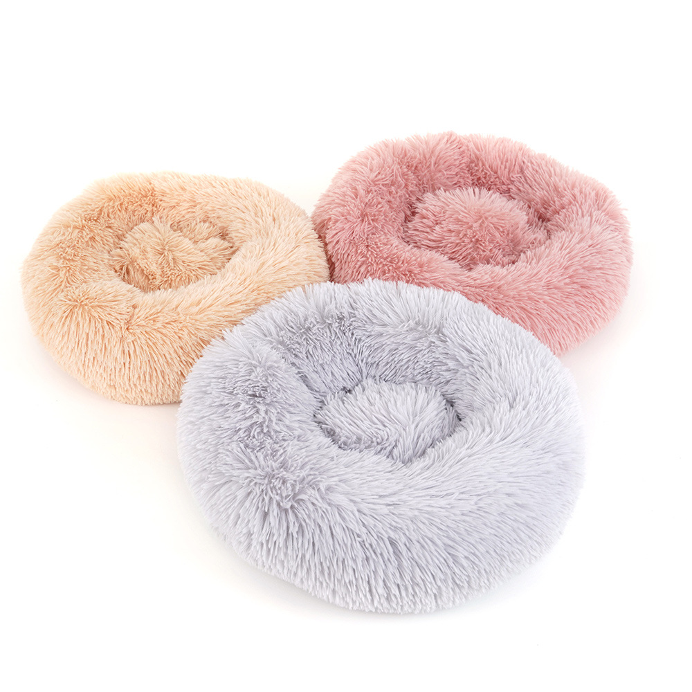 Factory direct hot style plush cat house web celebrity cat house, deep sleep round cat house, inexpensive