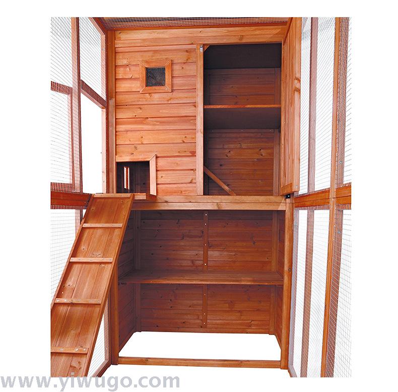 Factory pet nest chicken coop chicken coop chicken coop home fence wooden display parrot cage dog cage duck coop