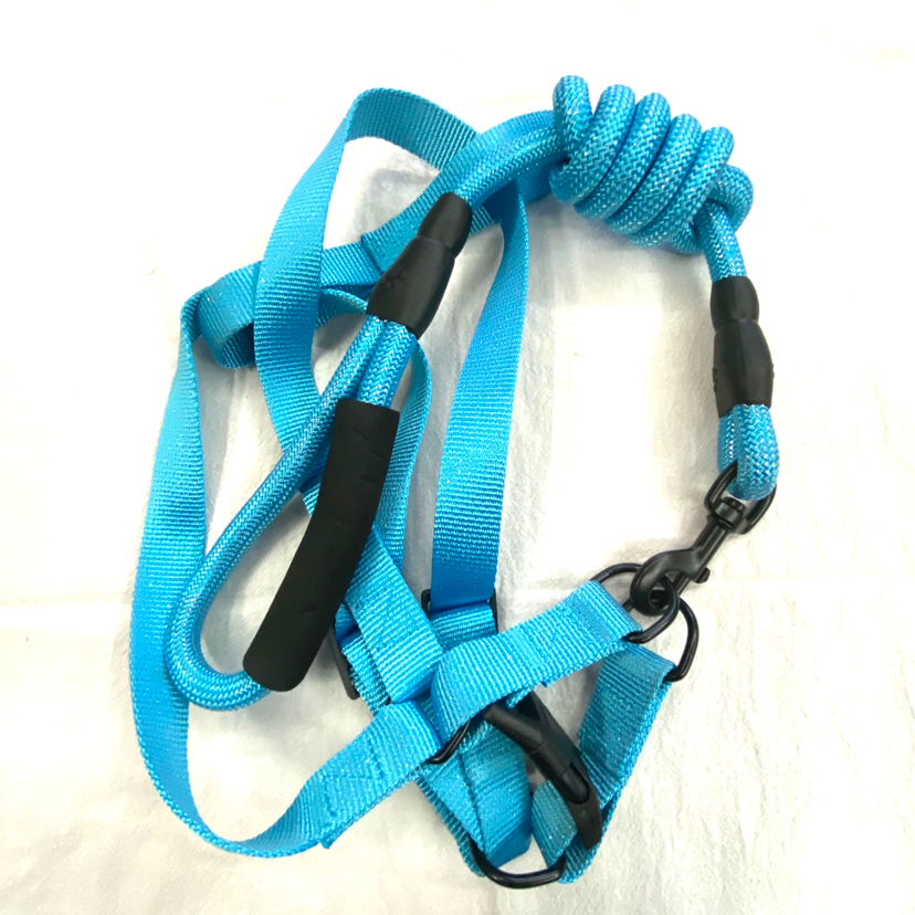 Pet Chain Quilted Cotton Flat Rope Chest and Back Hand Holding Rope Pet Chain Quilted Cotton Flat Rope Chest and Back Hand Holding Rope