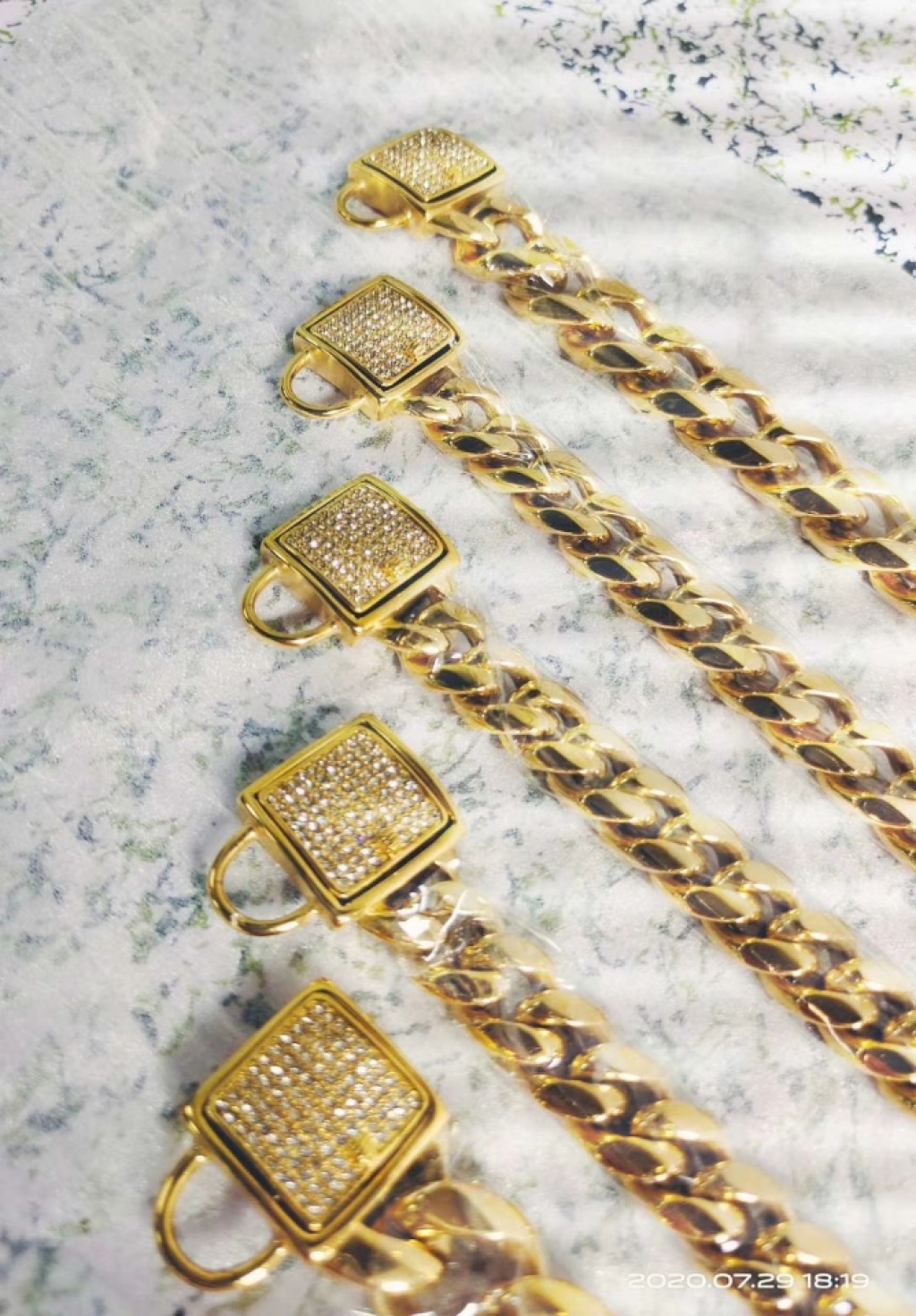 Stainless Steel Pet Chain Casting Buckle
