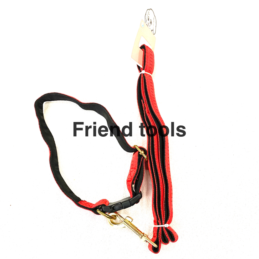 Pet Chain Silver Edge Flat Rope Chest Back Hand Holding Rope 6 Color Tone Mixed