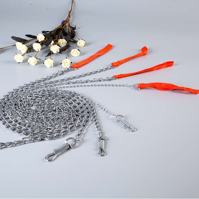 Pet chain animal chain dog chain red belt hand chain
