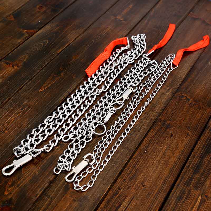 Pet chain animal chain dog chain red belt hand chain Pet chain animal chain dog chain red belt hand chain
