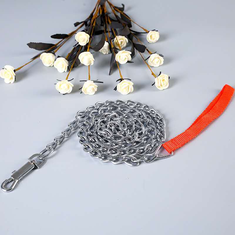Pet chain animal chain dog chain red belt hand chain Pet chain animal chain dog chain red belt hand chain