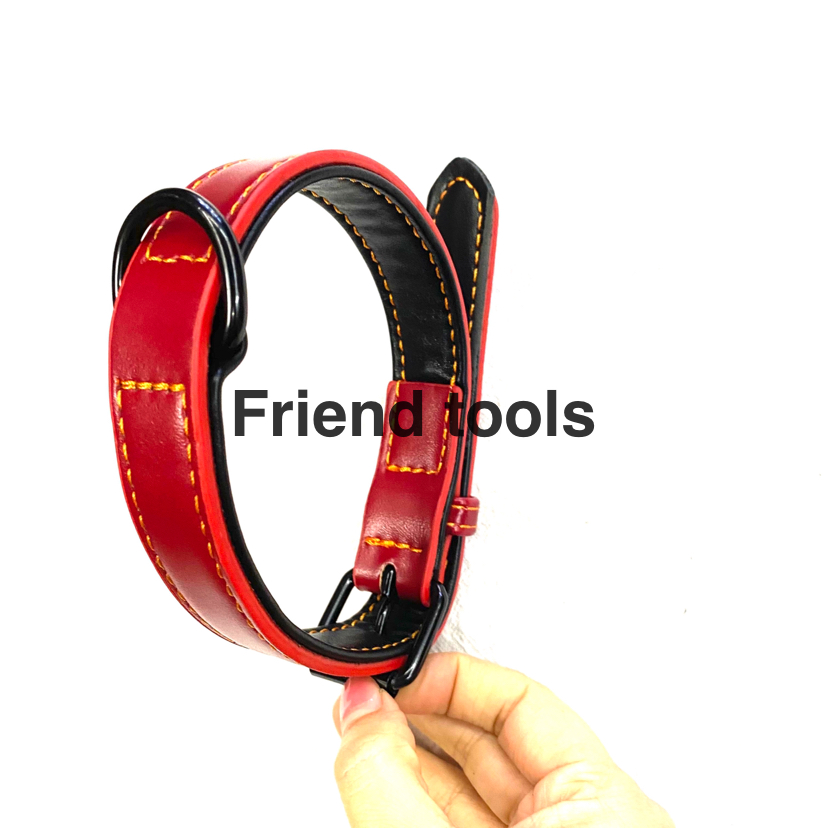 Pet Chain Leather Chyer 6 Colors Randomly Mixed