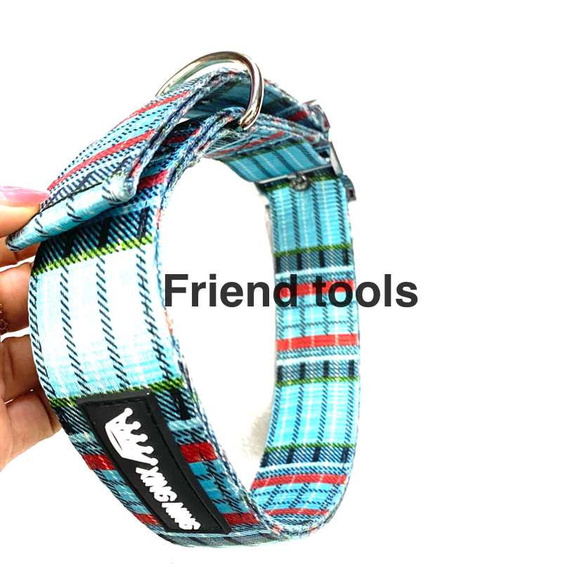 Pet Chain Plaid Collar 3 Colors