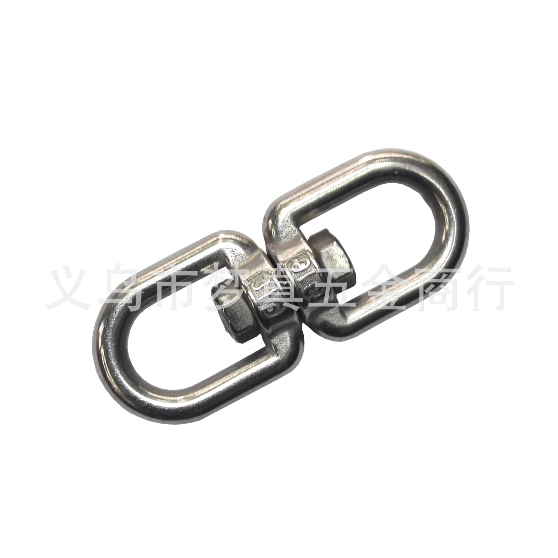 Stainless steel rotating ring 304 Yiwu rigging ring type universal eight word rotating ring ring pet chain torque buckle