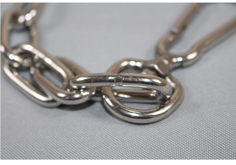 Stainless Steel Metal Dog Chain Pet Hand Holding Rope Dog Training Stainless Steel Chain Pet Chain Processing Customization Stainless Steel Metal Dog Chain Pet Hand Holding Rope Dog Training Stainless Steel Chain Pet Chain Processing Customization