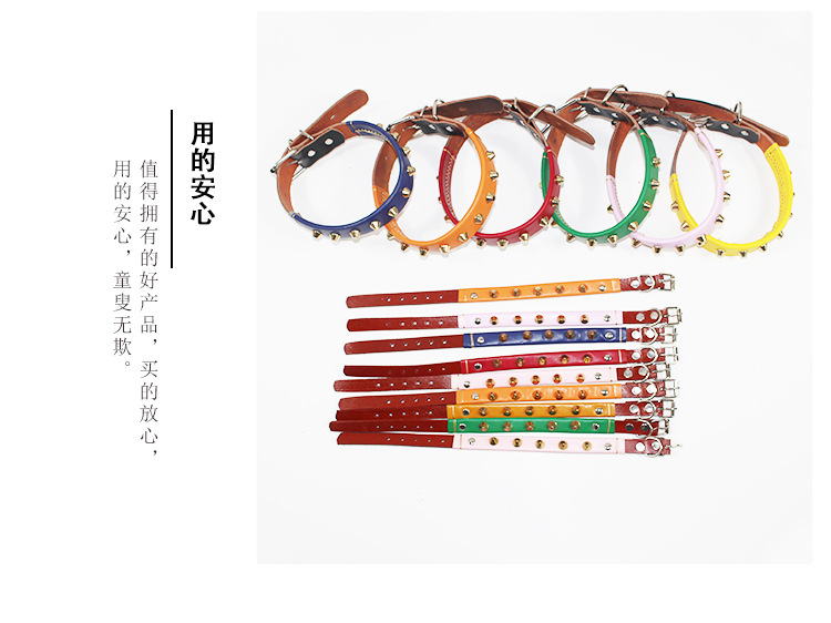 Customized Pet Chain New Cowhide Dog Cover Traction Belt Dog Traction Necklet Set Dog Leash Wholesale Processing Customized Pet Chain New Cowhide Dog Cover Traction Belt Dog Traction Necklet Set Dog Leash Wholesale Processing